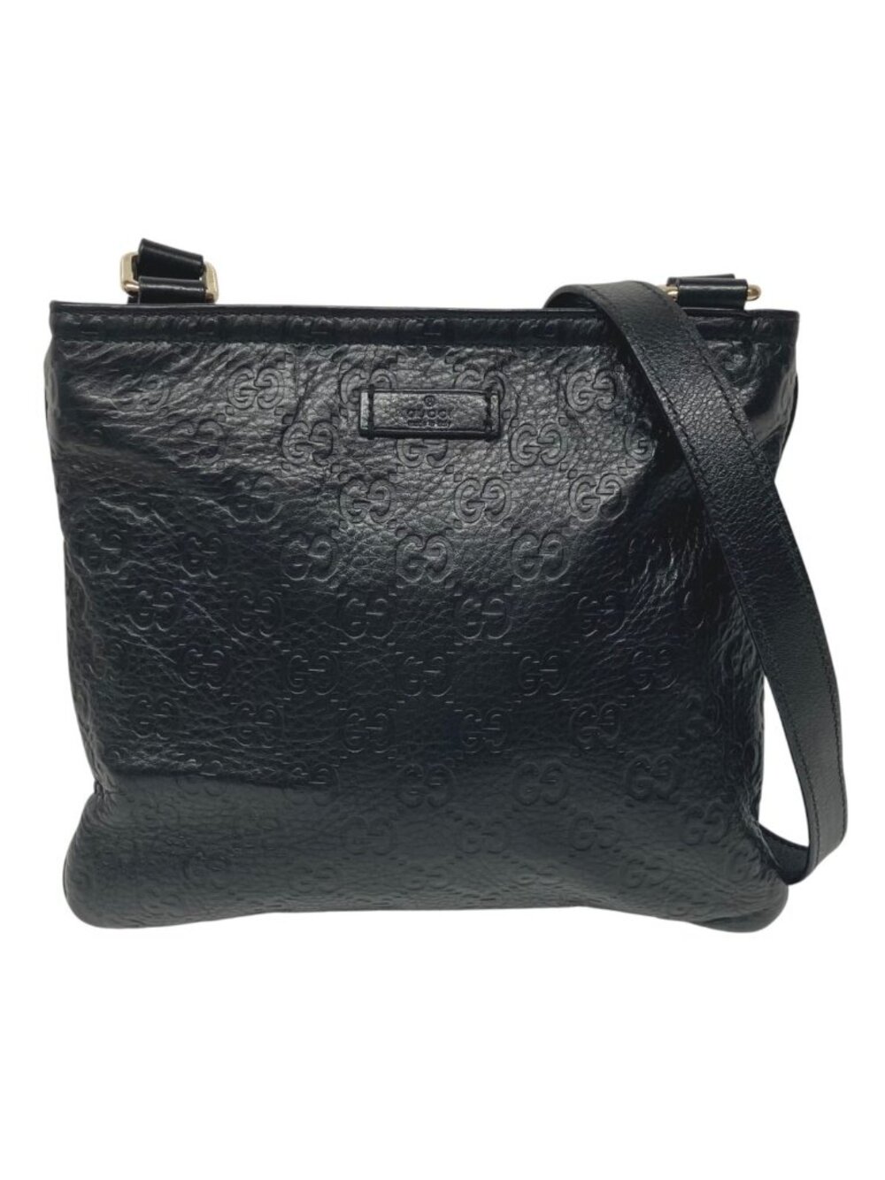 Gucci Guccissima Shoulder Bag Leather